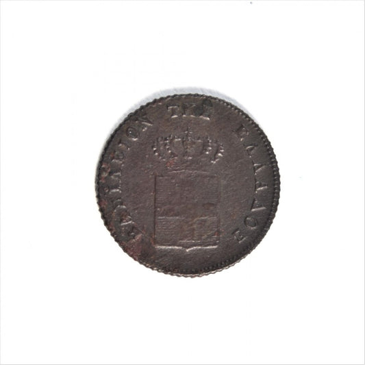 1851, 1 ΛΕΠΤΟΝ, F-VF