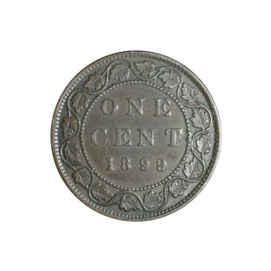 ΚΑΝΑΔΑΣ - 1 Cent 1899, VF