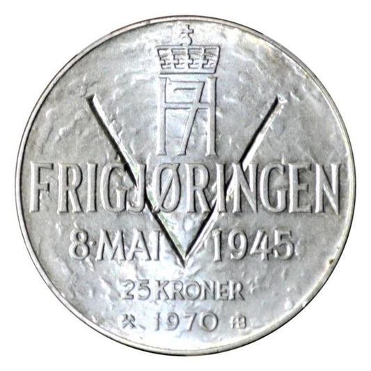 ΝΟΡΒΗΓΙΑ 25 Κορώνες 1970