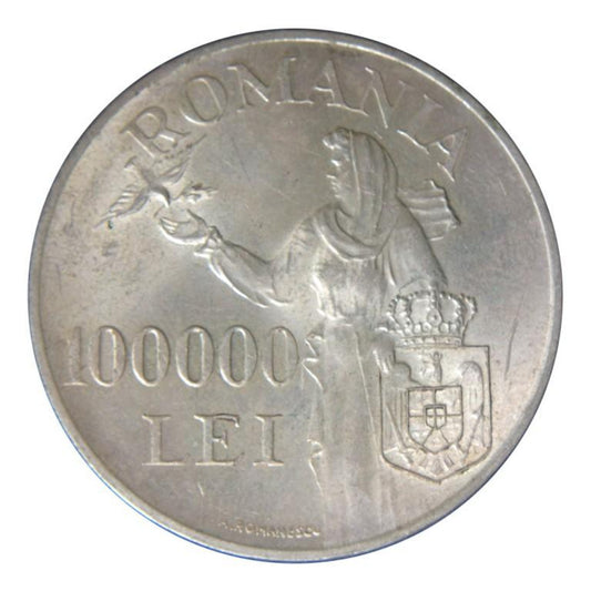 ΡΟΥΜΑΝΙΑ - 10000 Lei 1946, AU, KM# 71