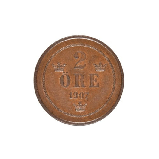 ΣΟΥΗΔΙΑ - 2 Ore 1907, UNC